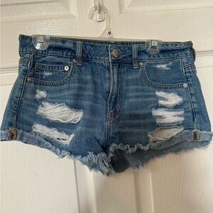 American Eagle tomgirl shortie shorts